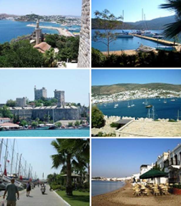 Bodrum: District and municipality in Muğla, Turkey