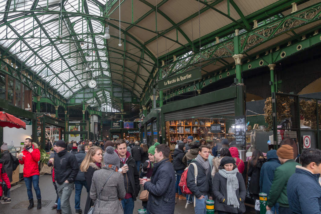 Borough Market: Food market in Southwark, Central London, England
