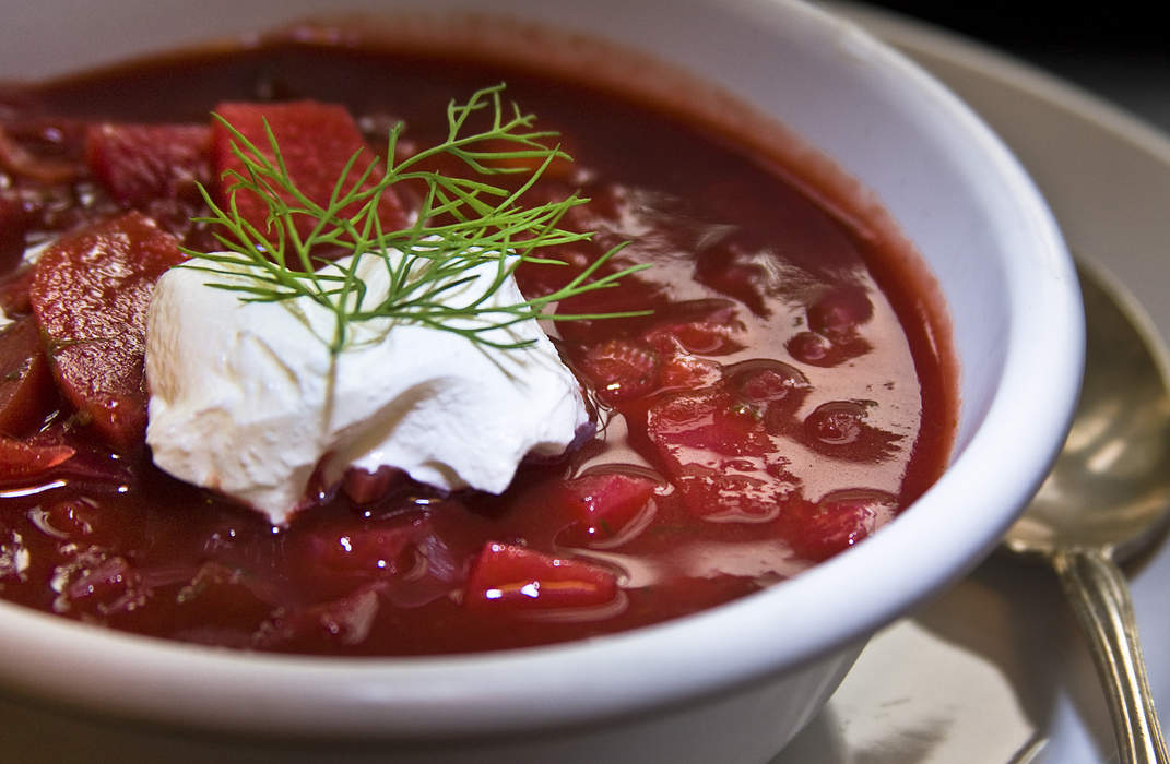 Borscht: Eastern European sour soup