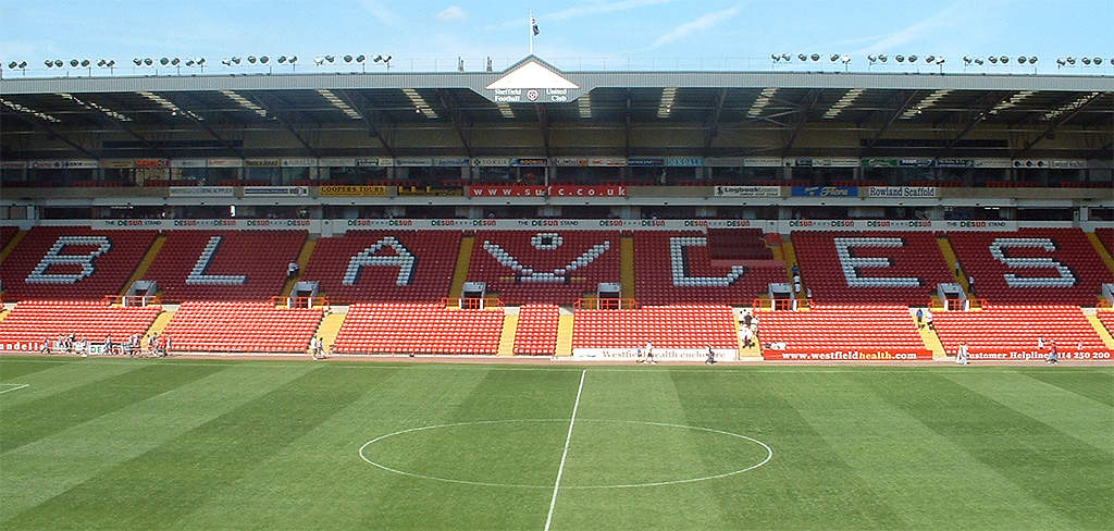 Bramall Lane: Football stadium in Sheffield, England