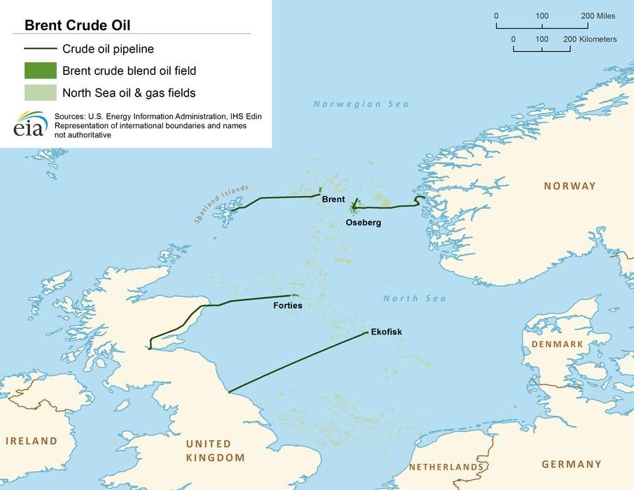 Brent Crude: Classification of crude oil that serves as a major worldwide benchmark price