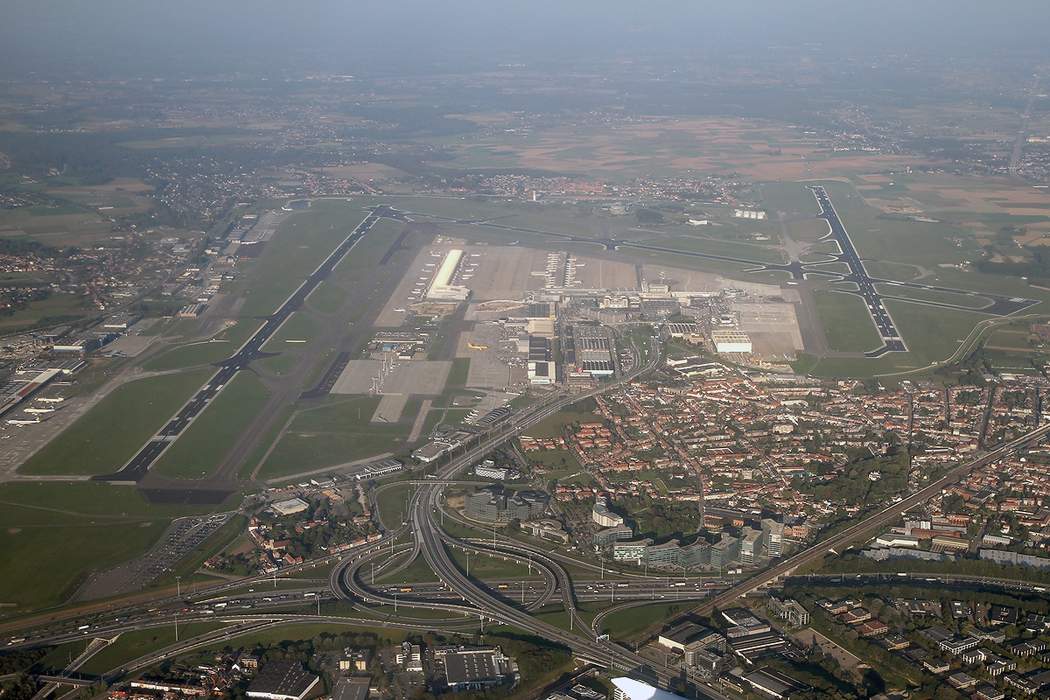 Brussels Airport: International airport serving Brussels, Belgium