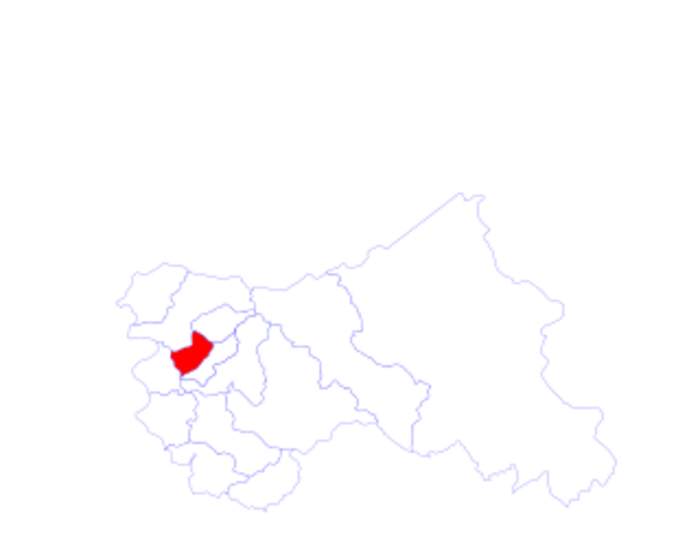 Budgam district: District of Jammu and Kashmir administered by India