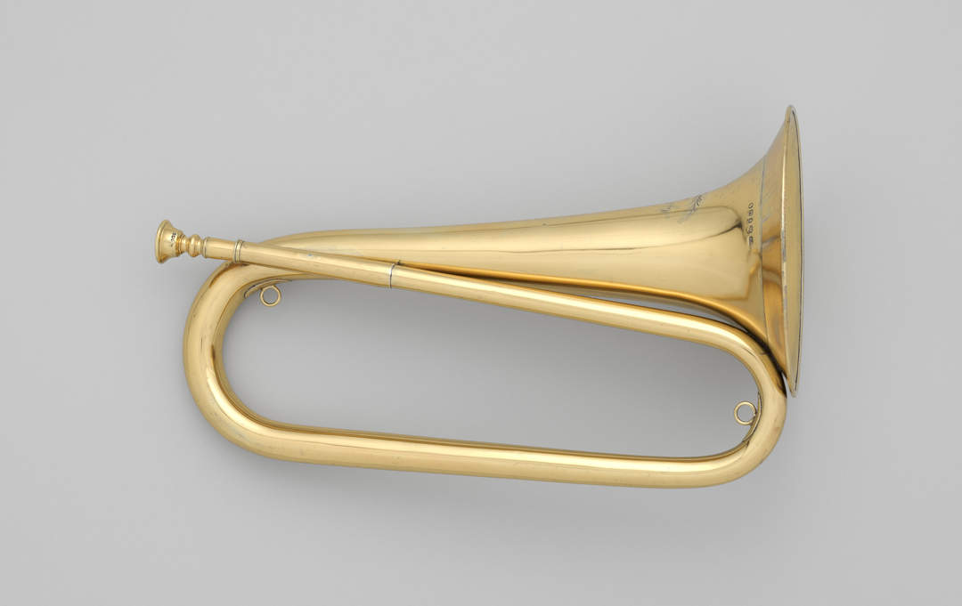 Bugle: Brass musical instrument