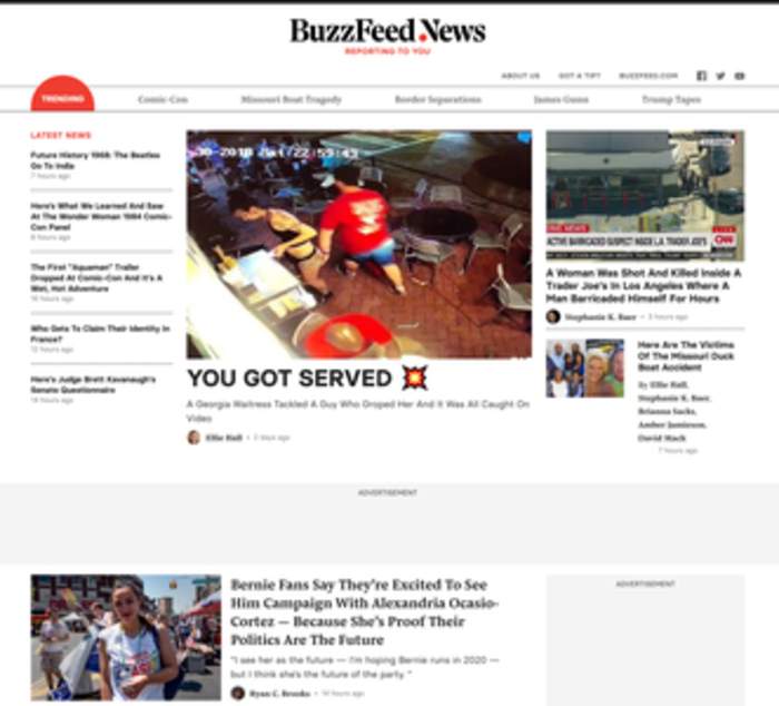 BuzzFeed News: American news website