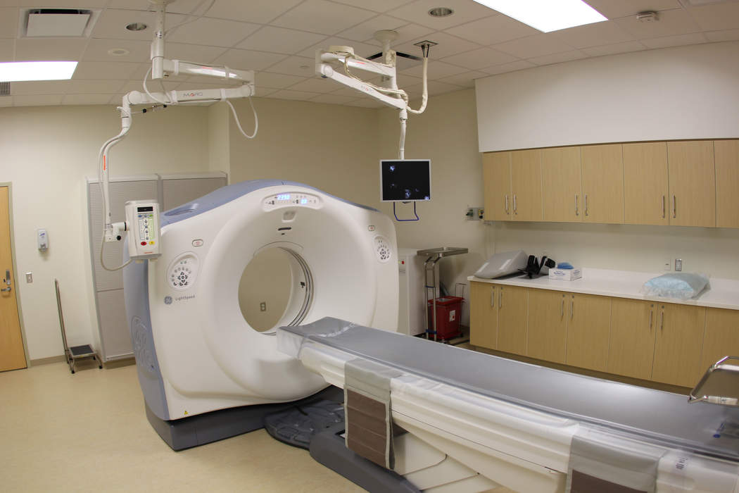 CT scan: Medical imaging procedure using X-rays to produce cross-sectional images