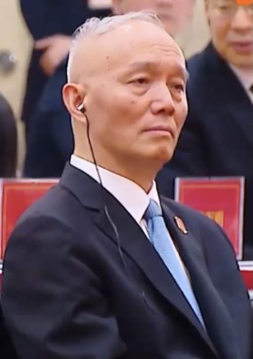 Cai Qi: Chief of Staff for CCP general secretary Xi Jinping