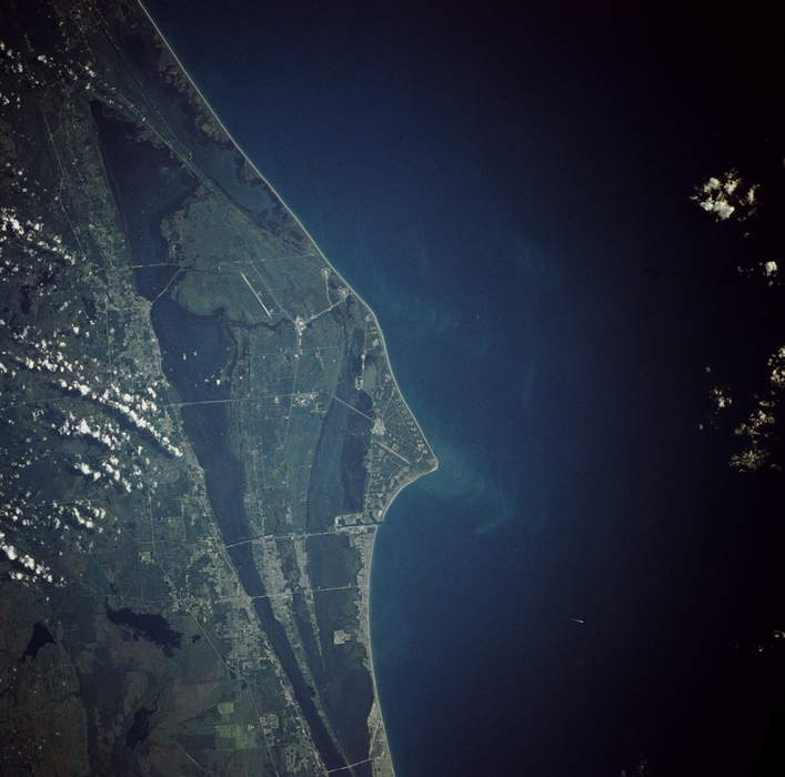 Cape Canaveral: Cape on the Atlantic coast of Florida in the United States
