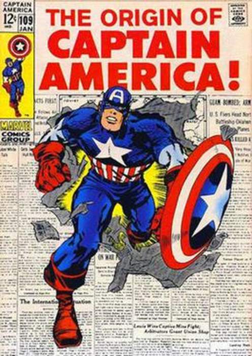 Captain America: Comic book superhero