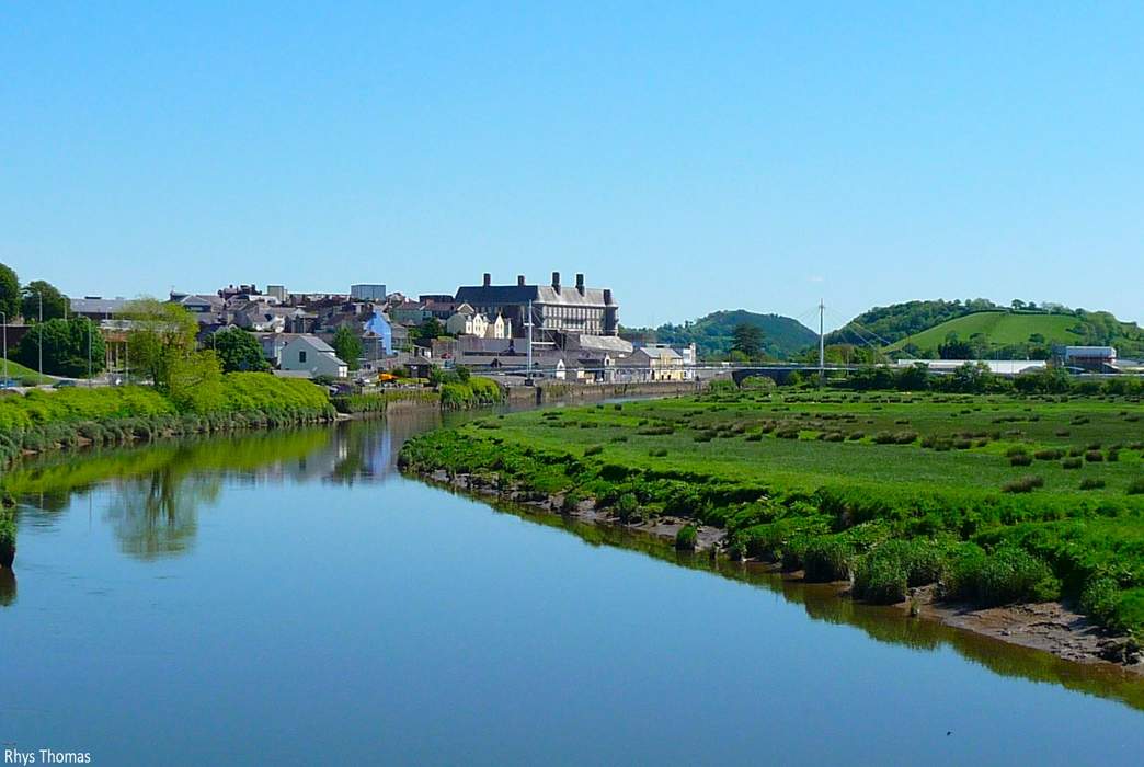 Carmarthen: County town of Carmarthenshire, Wales