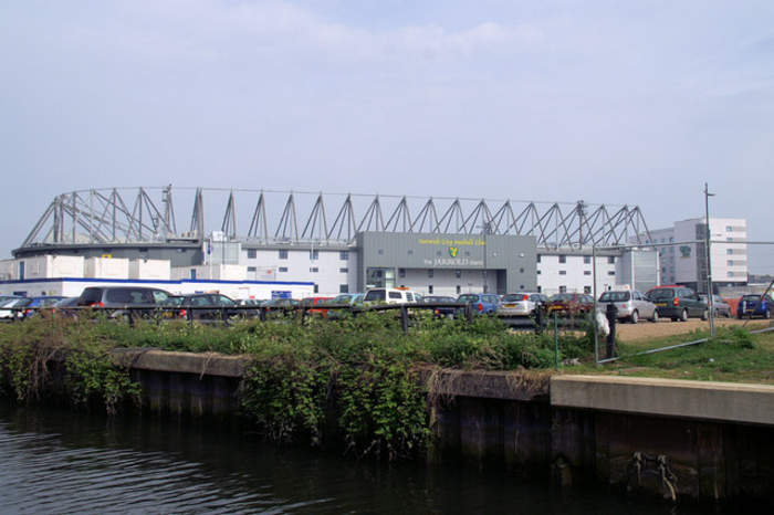 Carrow Road: Football stadium in Norwich, England