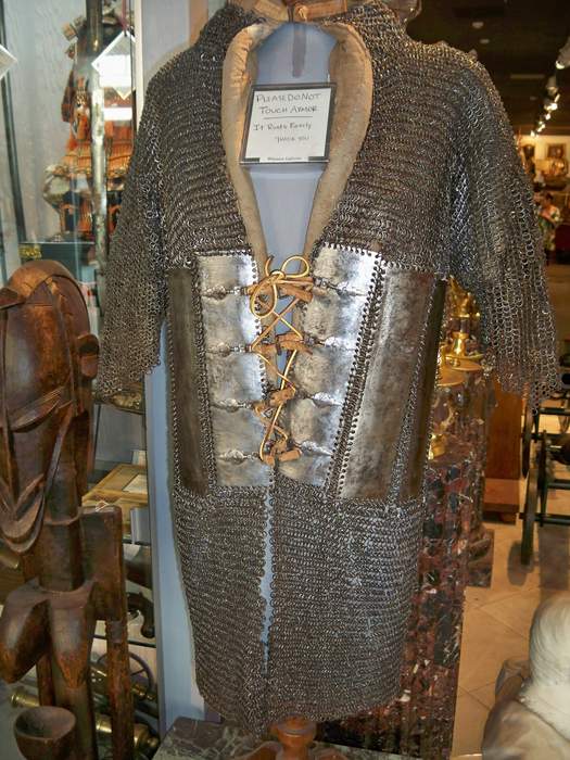 Chain mail: Personal armour of metal links