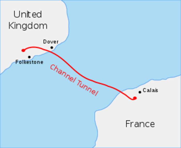 Channel Tunnel: Undersea rail tunnel linking France and England