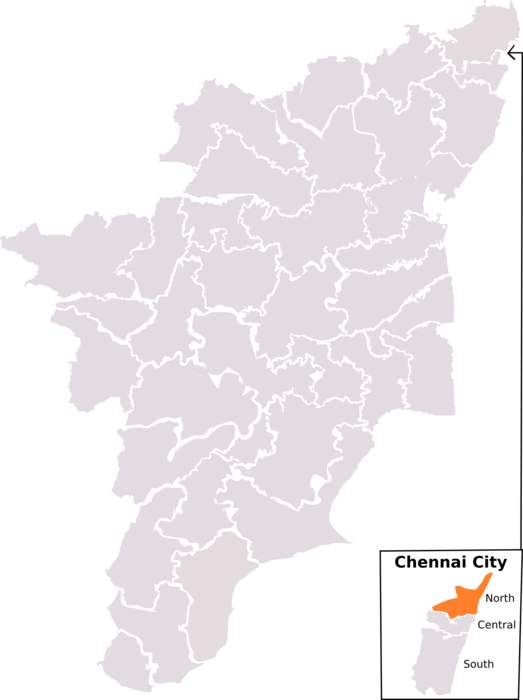 Chennai North Lok Sabha constituency: One of the 39 Parliamentary Constituencies in Tamil Nadu, in India.