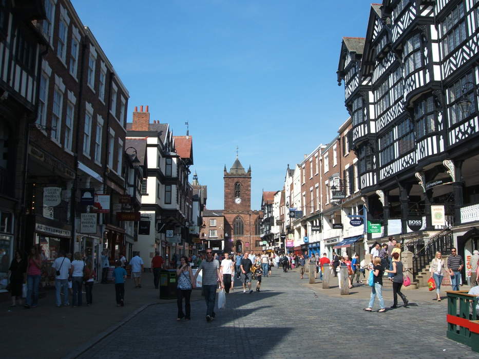 Chester: City in Cheshire, England