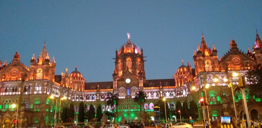 Chhatrapati Shivaji Terminus: Historic terminal train station in Mumbai, India