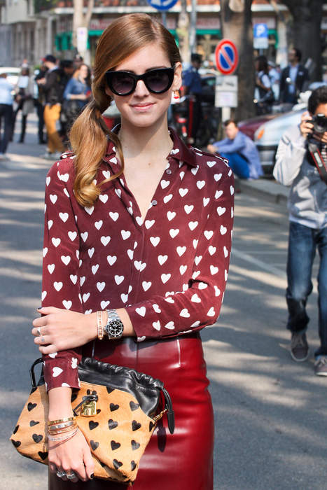 Chiara Ferragni: Italian blogger, businesswoman, fashion designer and model (b. 1987)