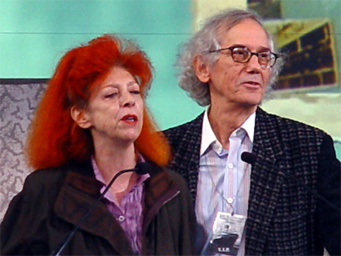 Christo and Jeanne-Claude: Husband-and-wife environmental installation artist duo