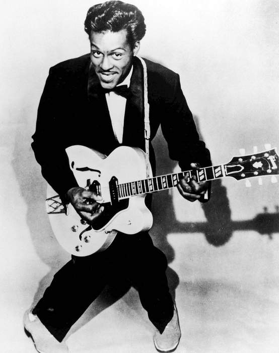 Chuck Berry: American singer, songwriter and guitarist (1926–2017)