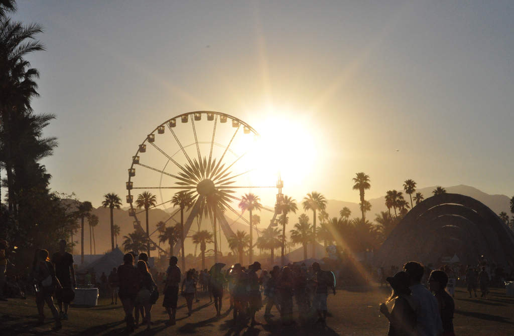 Coachella: American annual music and arts festival held in Indio, California
