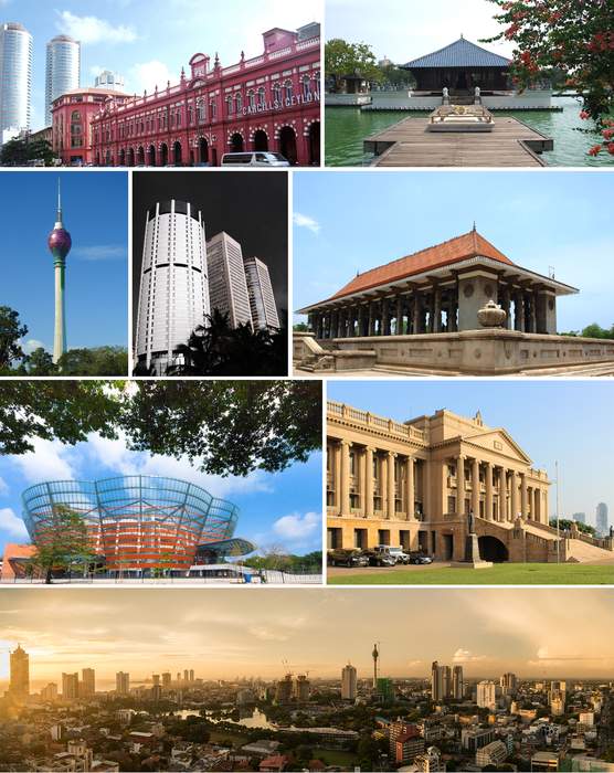 Colombo: Executive and judicial capital and largest city of Sri Lanka