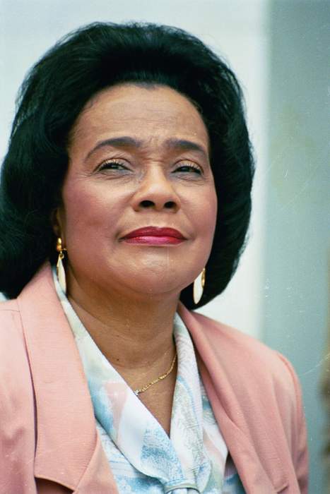 Coretta Scott King: American civil rights leader; wife of Martin Luther King, Jr. (1927–2006)