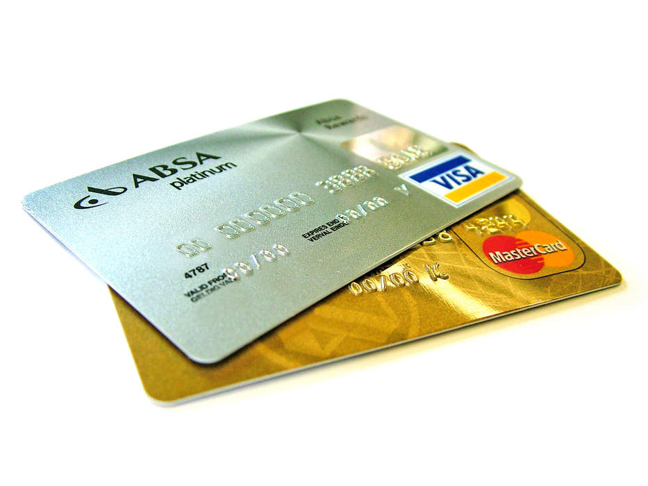 Credit card: Card for financial transactions from a line of credit