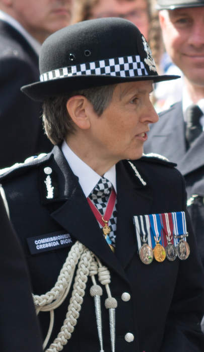 Cressida Dick: Commissioner of the Metropolitan Police in London (born 1960)