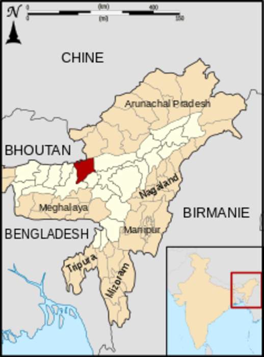 Darrang district: District of Assam in India