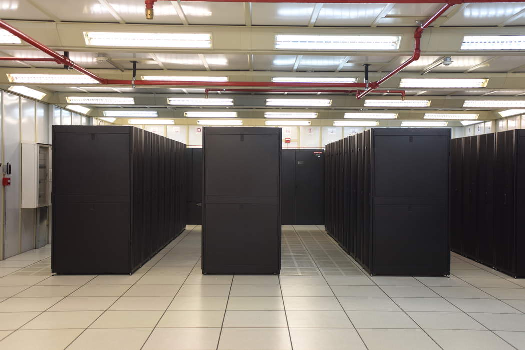 Data center: Building or room used to house computer servers and related equipment