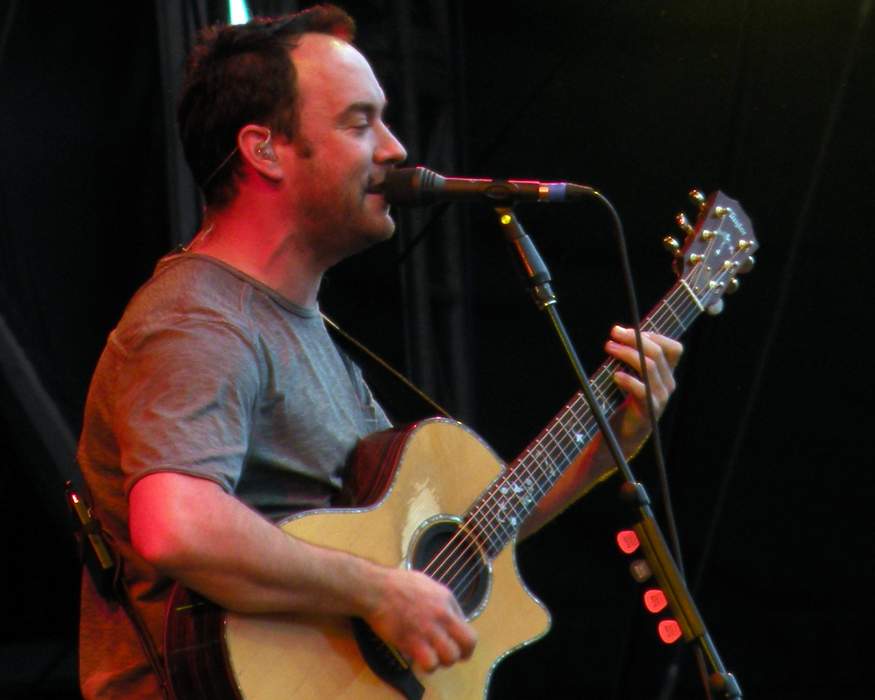 Dave Matthews: South-African-American musician, songwriter, record producer and political activist (born 1967)