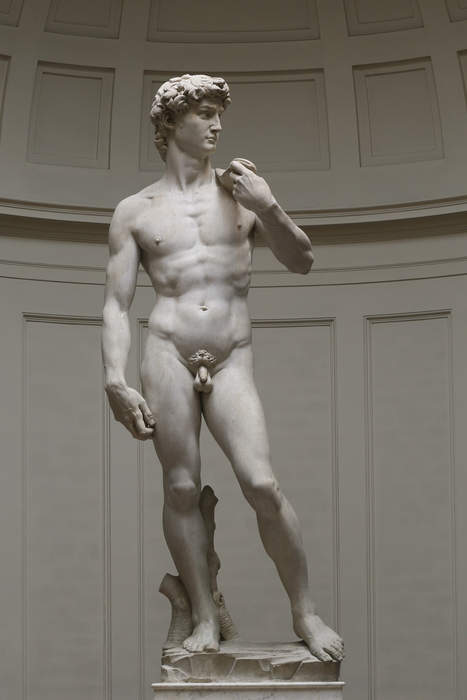 David (Michelangelo): Renaissance statue in Florence, Italy