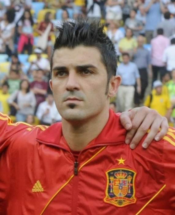 David Villa: Spanish footballer