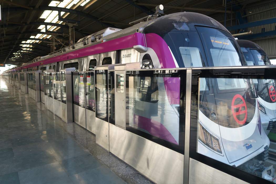 Delhi Metro: Rapid transit system in India serving Delhi NCR