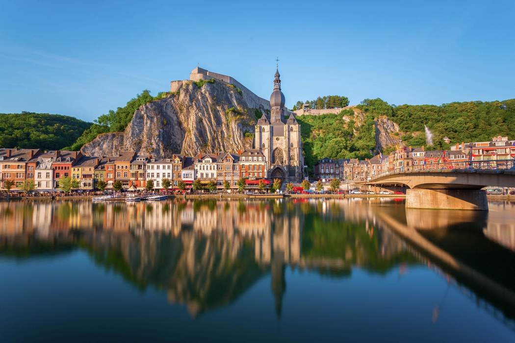Dinant: City and municipality Namur Province, Belgium