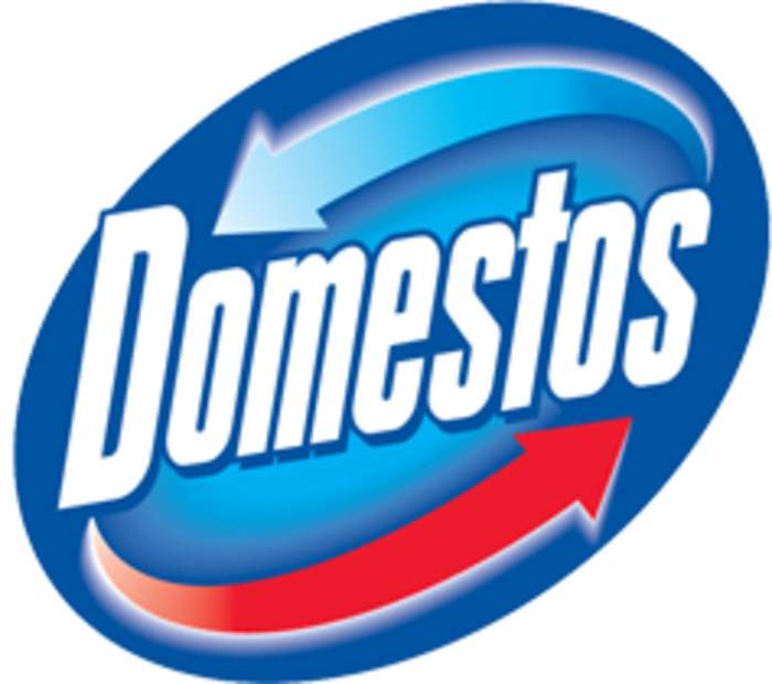 Domestos: Bleach-based household cleaning product brand