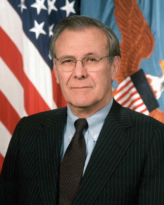 Donald Rumsfeld: American politician and diplomat (1932–2021)