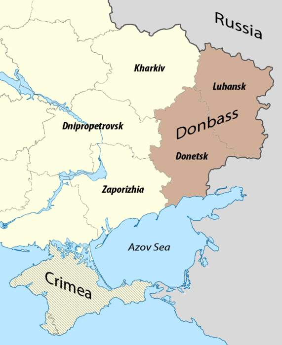 Donbas: Region in eastern Ukraine