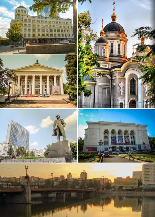 Donetsk: City and administrative center of Donetsk Oblast, Ukraine