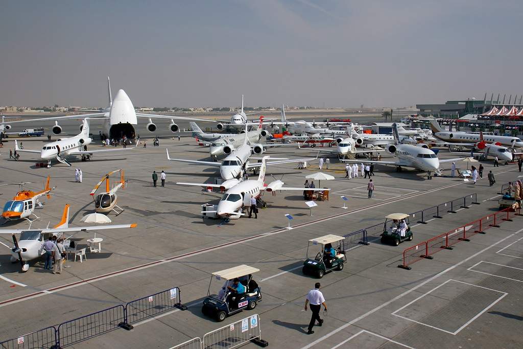 Dubai Airshow: Biennial air show held in Dubai, United Arab Emirates