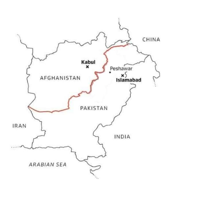 Durand Line: Border between Afghanistan and Pakistan