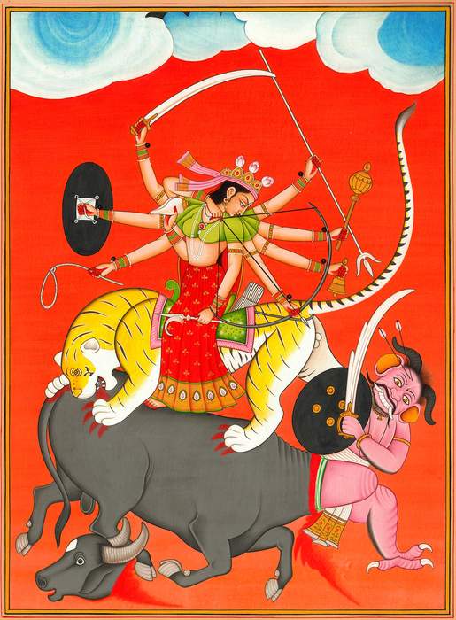 Durga: Hindu warrior goddess