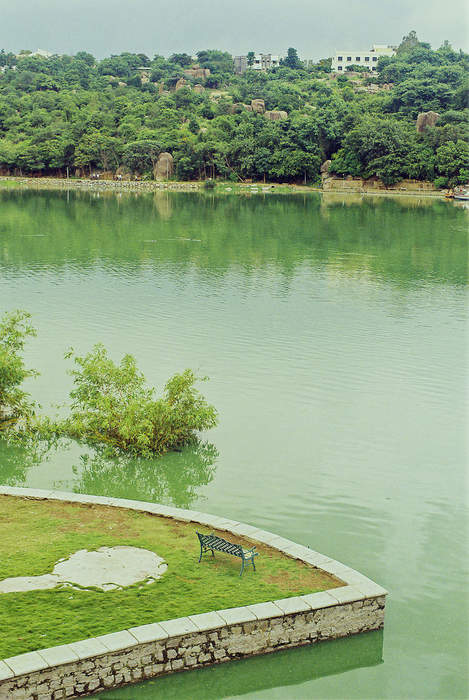 Durgam Cheruvu: Lake in India