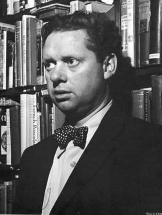 Dylan Thomas: Welsh poet and writer (1914–1953)