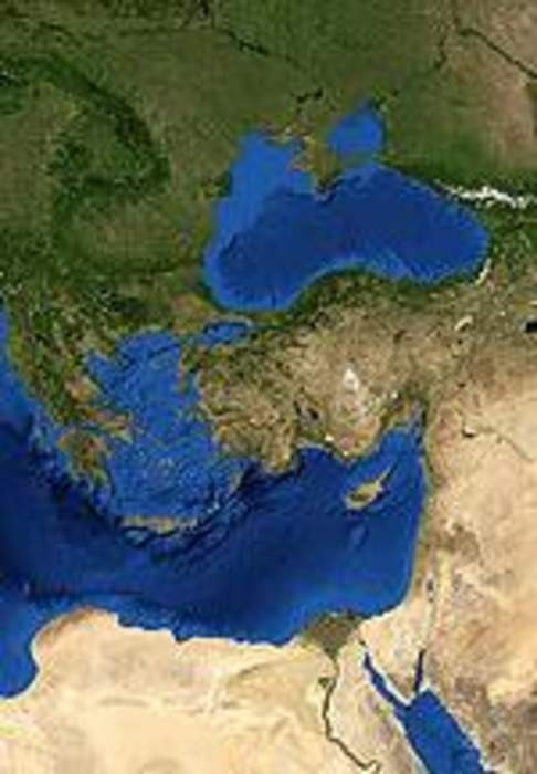 Eastern Mediterranean: Countries that are geographically located to the east of the Mediterranean Sea