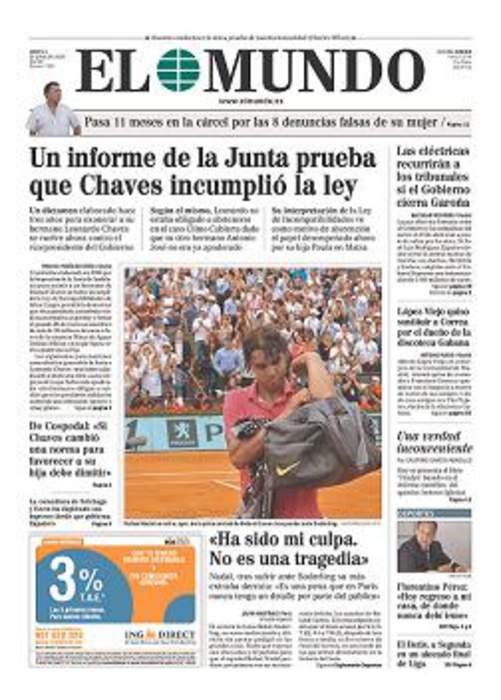 El Mundo (Spain): Spanish daily newspaper