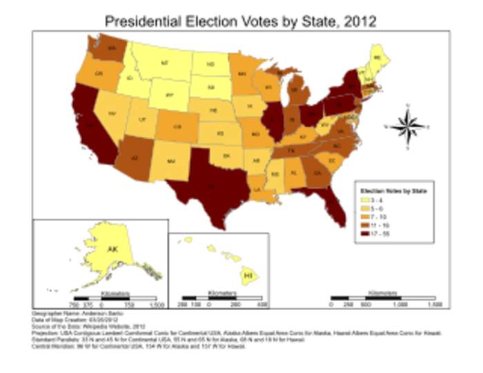 Electoral college: Set of electors who are selected to elect a candidate to a particular office