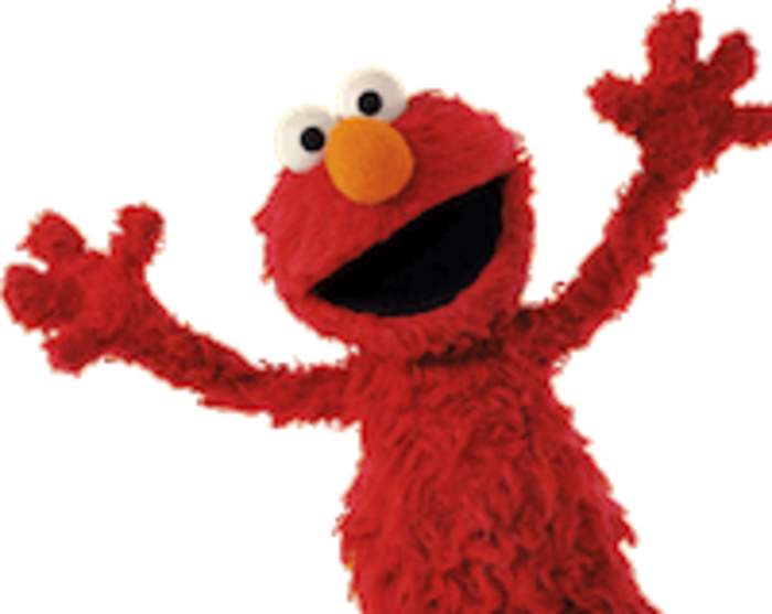 Elmo: Muppet character on the children's television show Sesame Street
