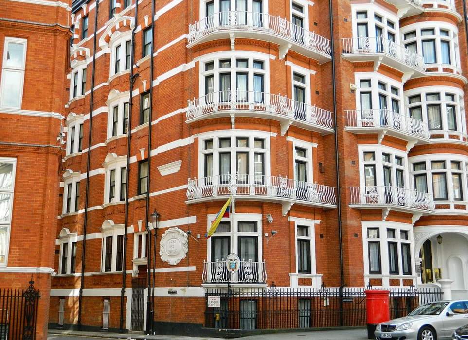 Embassy of Ecuador, London: 