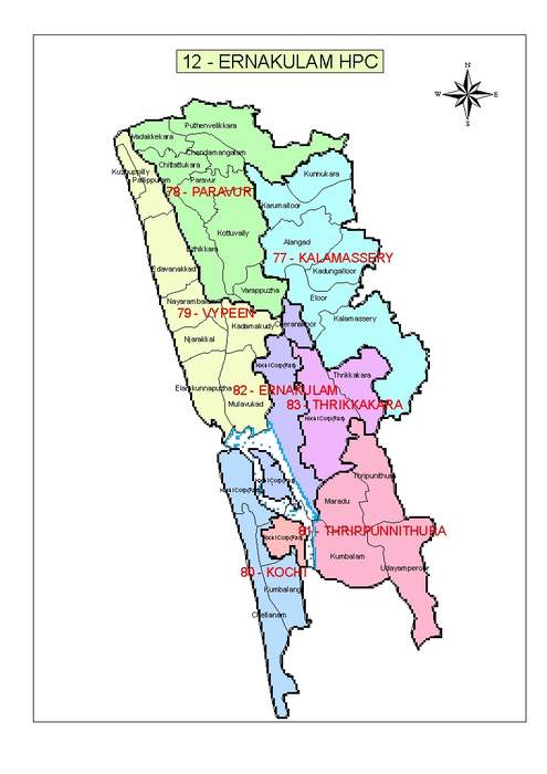 Ernakulam Lok Sabha constituency: Constituency of the Indian parliament in Kerala